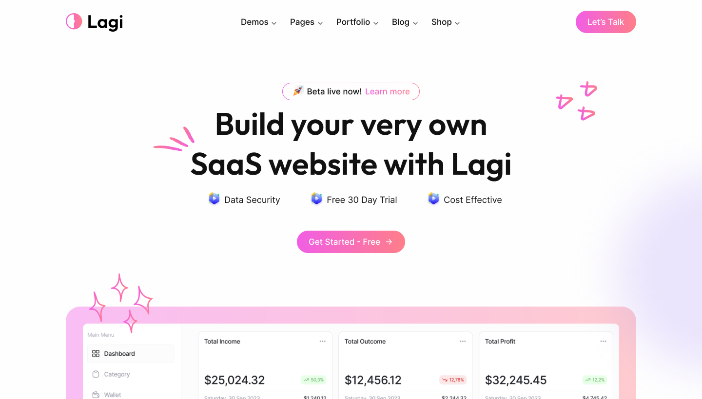 Home-SaaS - Dark